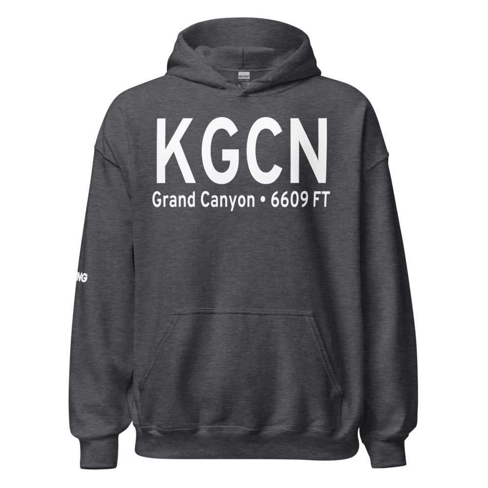 Grand Canyon National Park Airport (KGCN) ICAO Hoodie Sweatshirt 