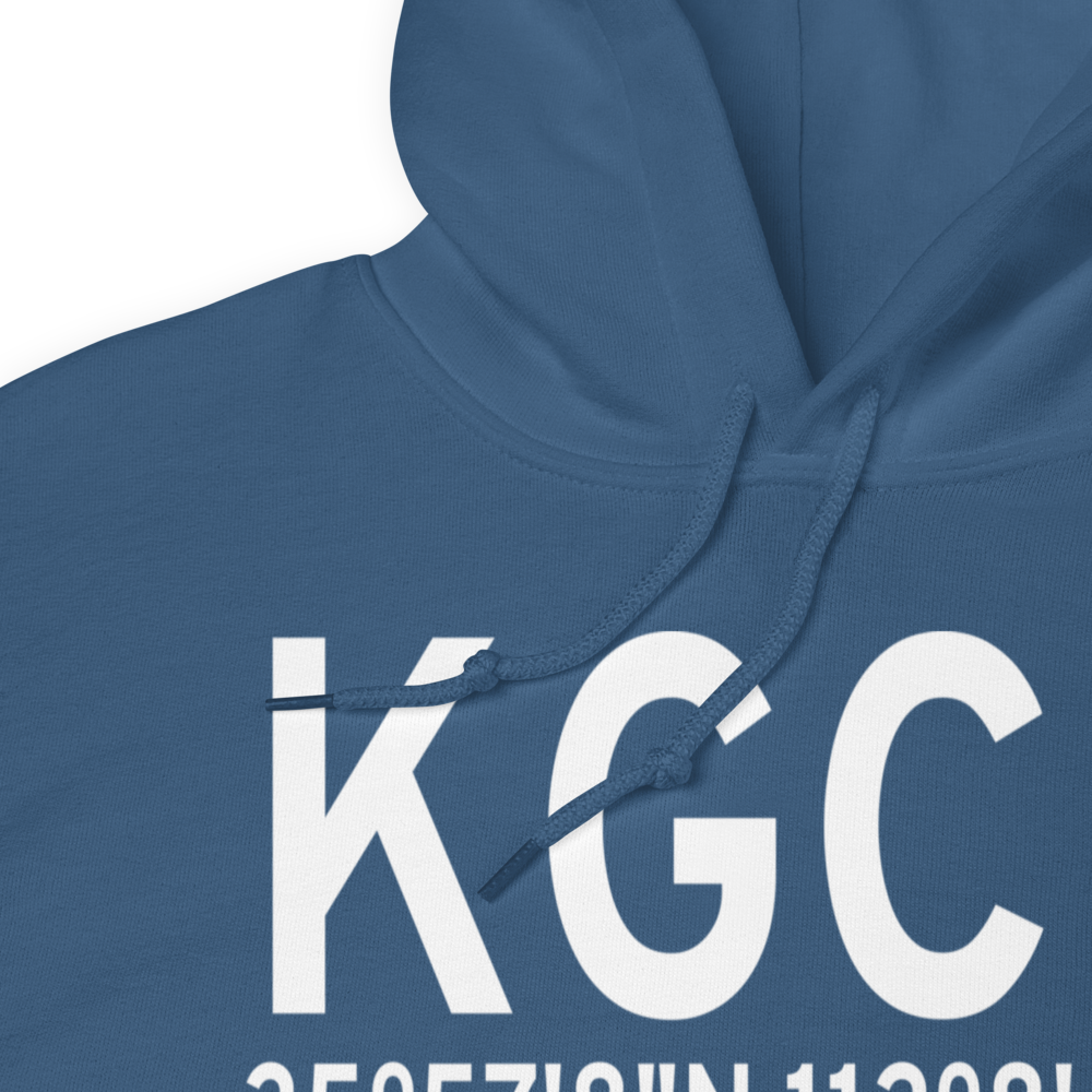 Grand Canyon National Park Airport (KGCN) ICAO Hoodie Sweatshirt 