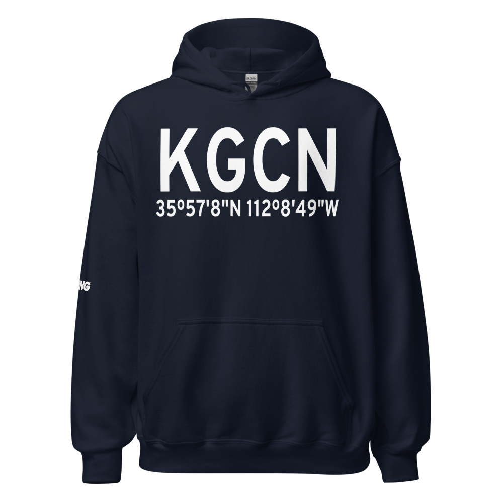 Grand Canyon National Park Airport (KGCN) ICAO Hoodie Sweatshirt 