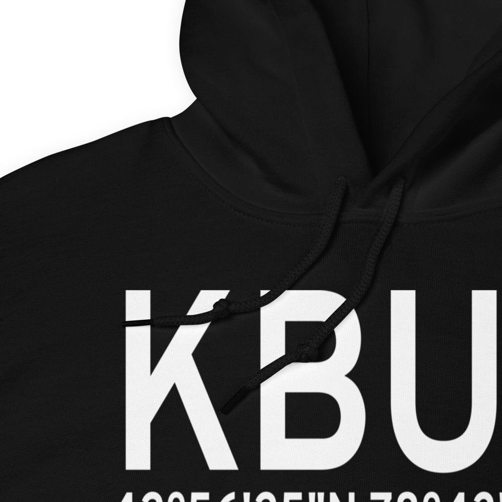 Buffalo Niagara International Airport (KBUF) ICAO Hoodie Sweatshirt 