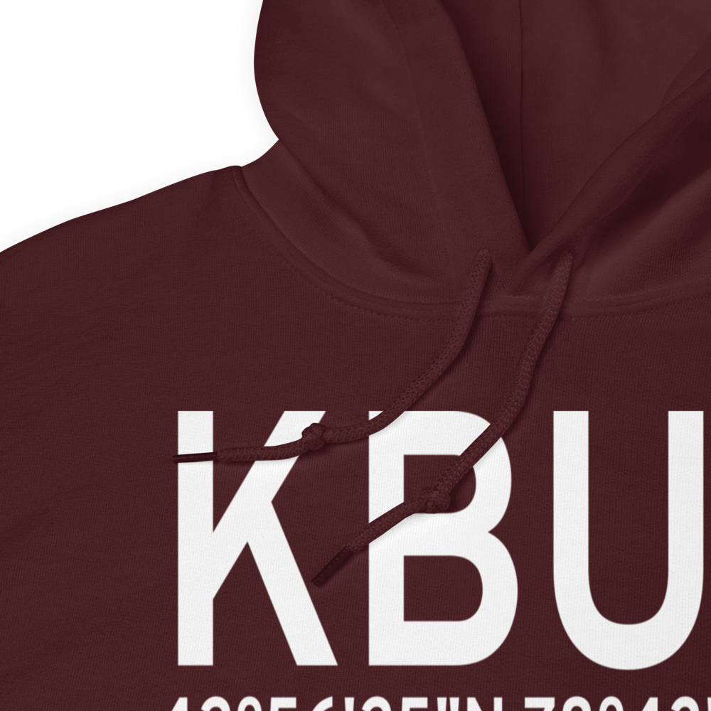 Buffalo Niagara International Airport (KBUF) ICAO Hoodie Sweatshirt 