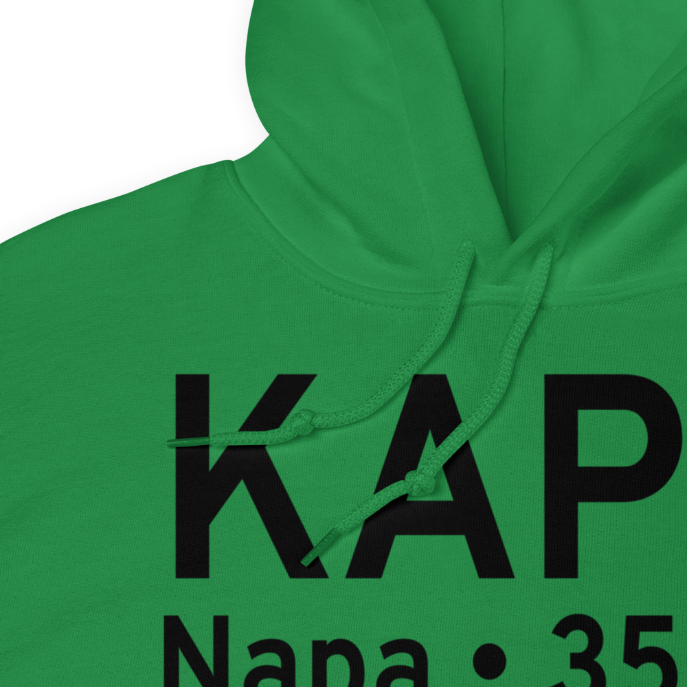 Napa County Airport (KAPC) ICAO Hoodie Sweatshirt 
