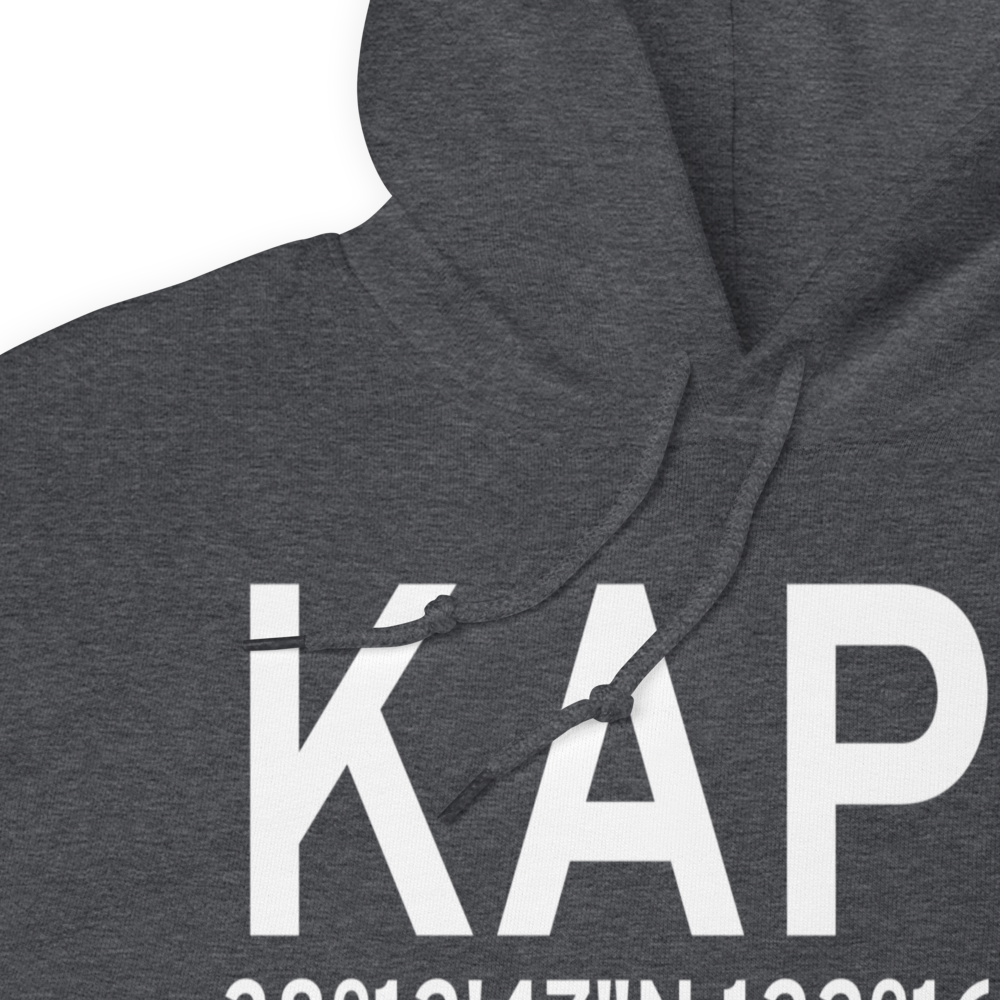 Napa County Airport (KAPC) ICAO Hoodie Sweatshirt 
