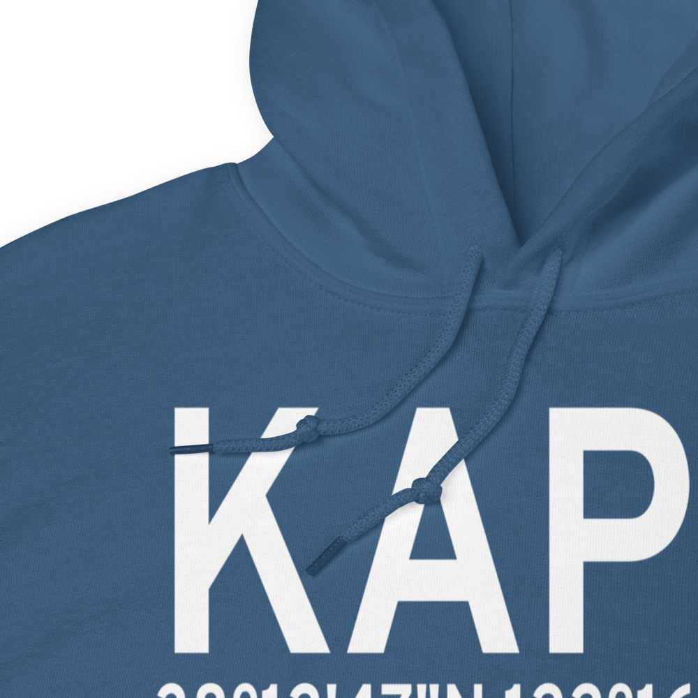 Napa County Airport (KAPC) ICAO Hoodie Sweatshirt 