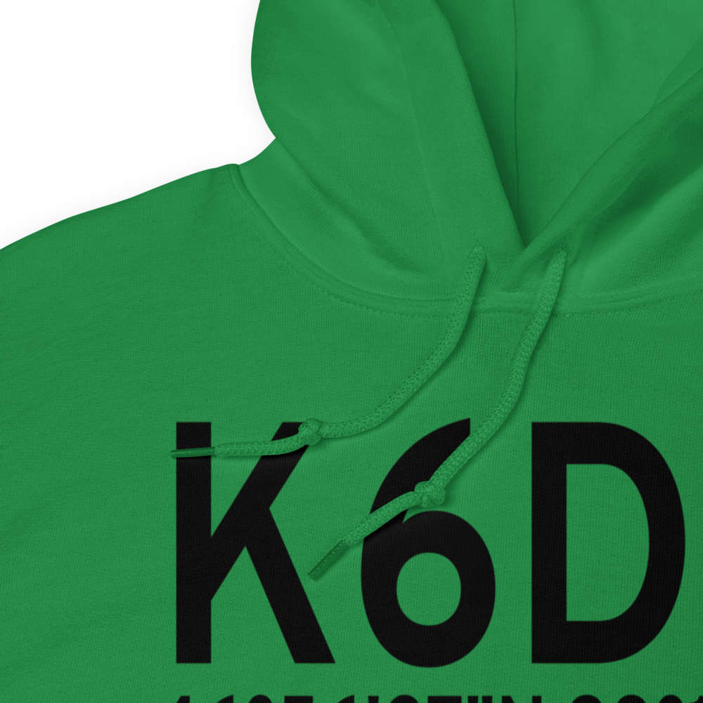 Barnes County Municipal Airport (K6D8) ICAO Hoodie Sweatshirt 