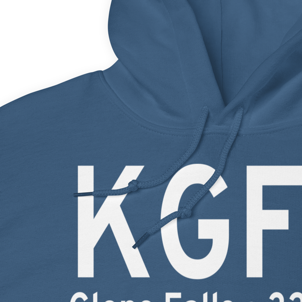 Floyd Bennett Memorial Airport (KGFL) ICAO Hoodie Sweatshirt 