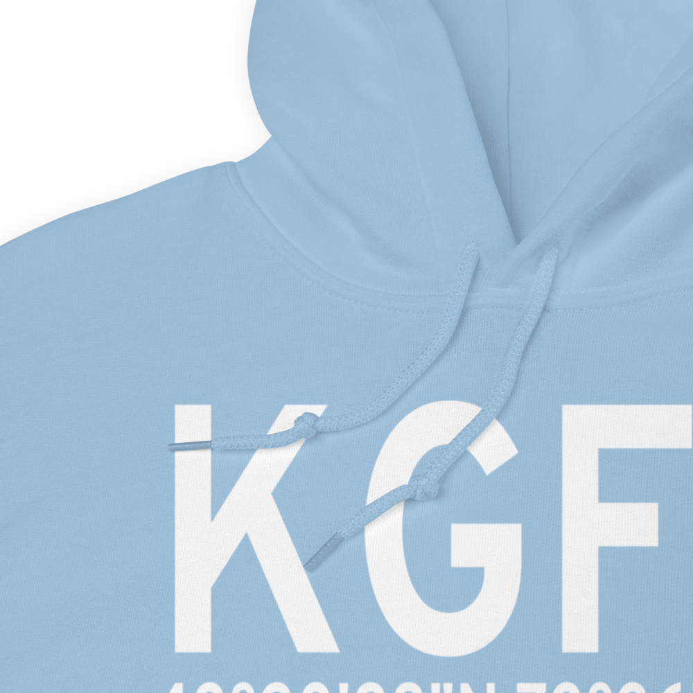 Floyd Bennett Memorial Airport (KGFL) ICAO Hoodie Sweatshirt 