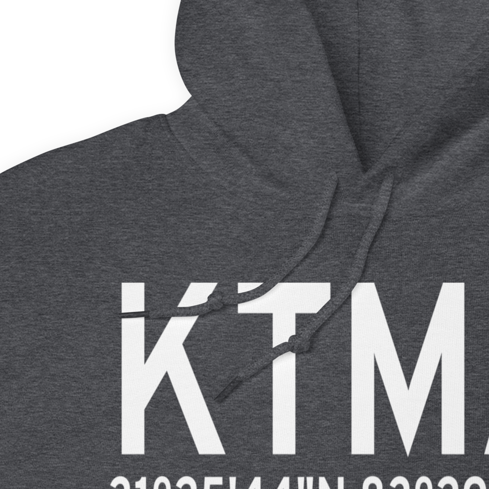 Henry Tift Myers Airport (KTMA) ICAO Hoodie Sweatshirt 