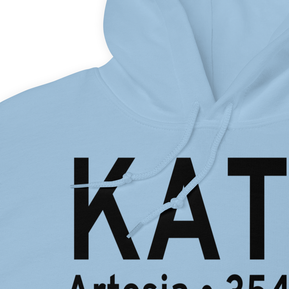 Artesia Municipal Airport (KATS) ICAO Hoodie Sweatshirt 