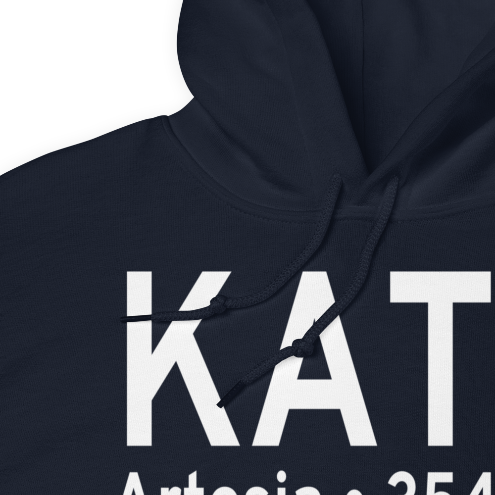 Artesia Municipal Airport (KATS) ICAO Hoodie Sweatshirt 