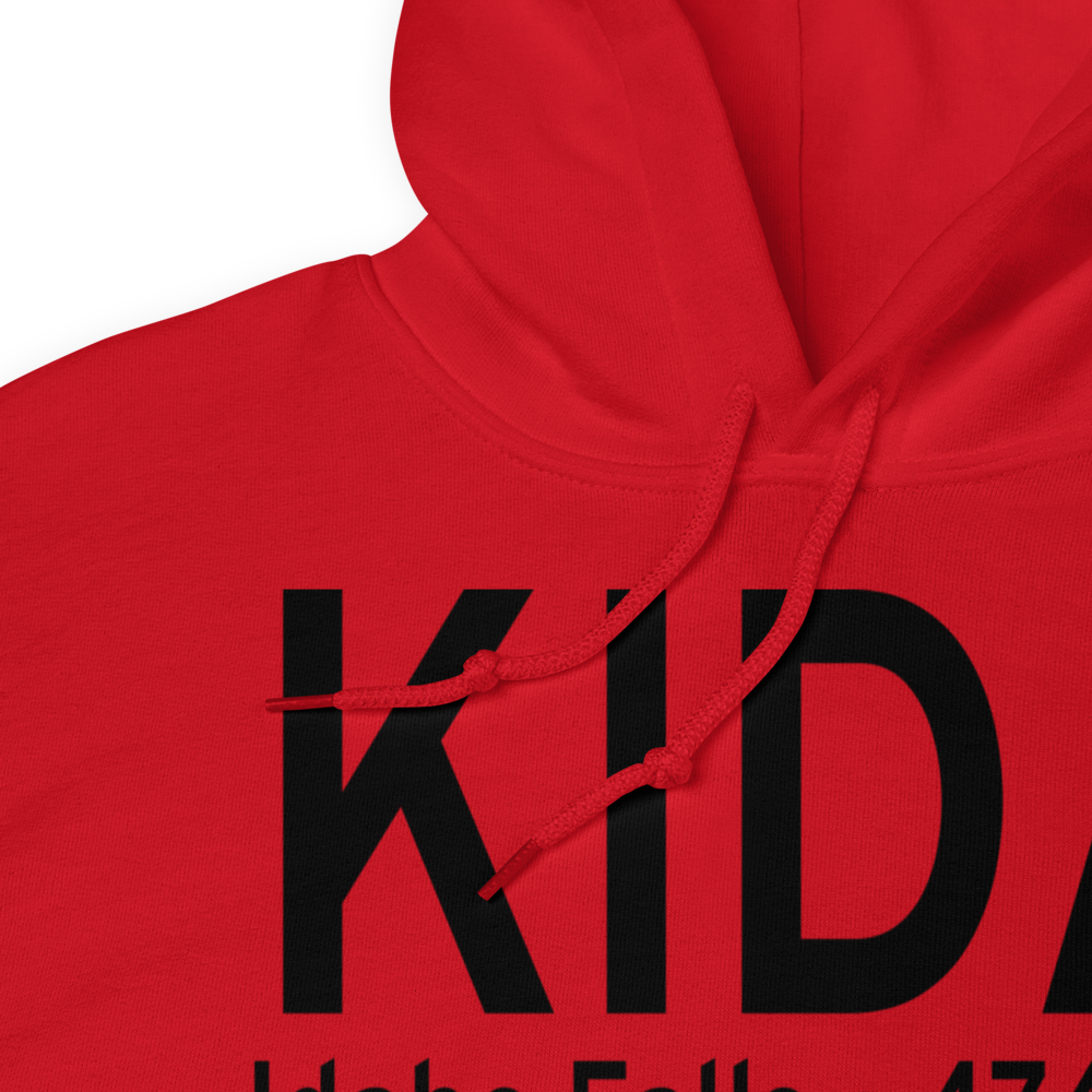 Idaho Falls Regional Airport (KIDA) ICAO Hoodie Sweatshirt 