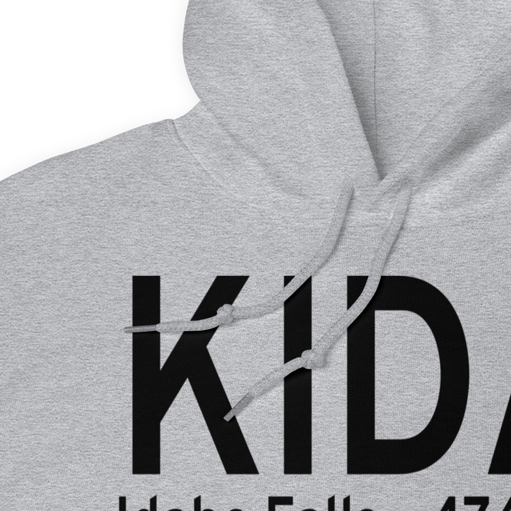 Idaho Falls Regional Airport (KIDA) ICAO Hoodie Sweatshirt 