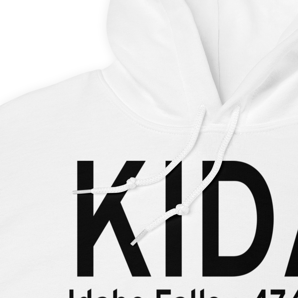 Idaho Falls Regional Airport (KIDA) ICAO Hoodie Sweatshirt 