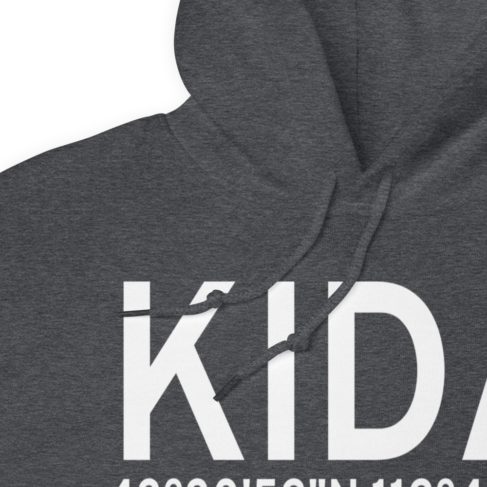 Idaho Falls Regional Airport (KIDA) ICAO Hoodie Sweatshirt 
