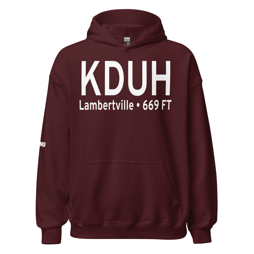 Toledo Suburban Airport (KDUH) ICAO Hoodie Sweatshirt 