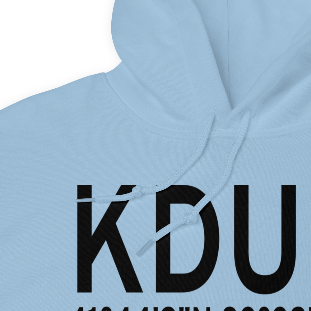 Toledo Suburban Airport (KDUH) ICAO Hoodie Sweatshirt 