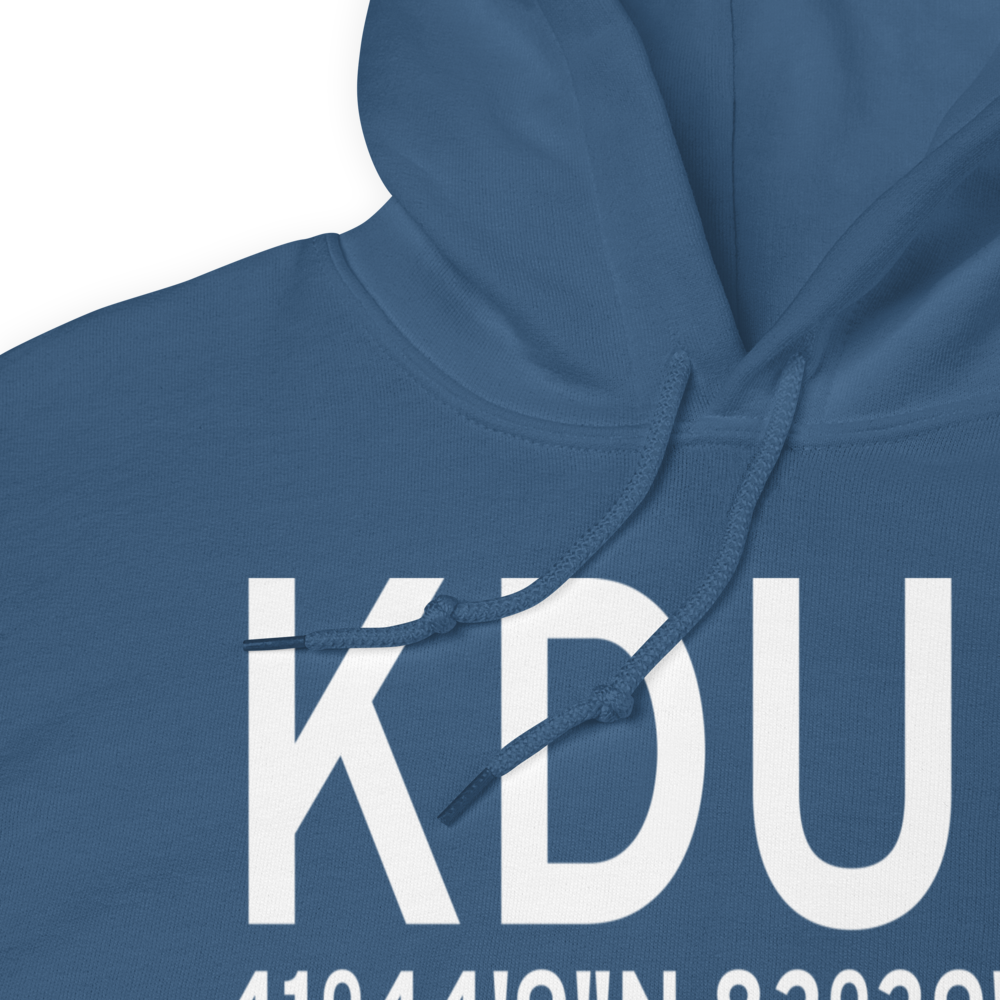 Toledo Suburban Airport (KDUH) ICAO Hoodie Sweatshirt 