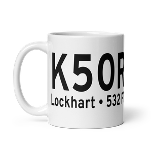 Lockhart Municipal Airport (K50R) ICAO Mug