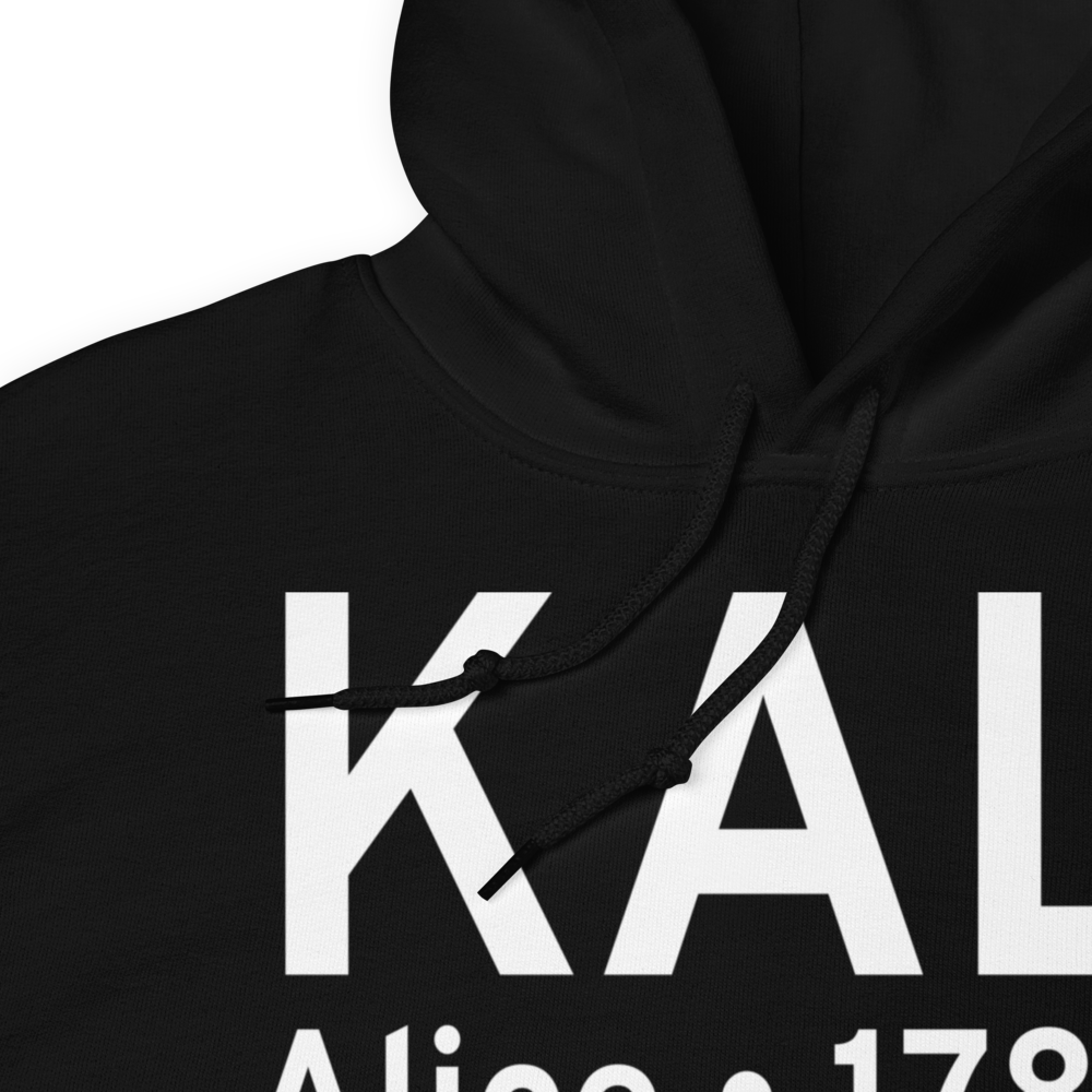 Alice International Airport (KALI) ICAO Hoodie Sweatshirt 