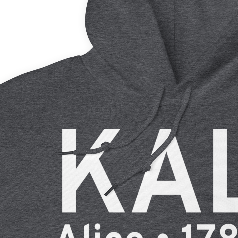 Alice International Airport (KALI) ICAO Hoodie Sweatshirt 