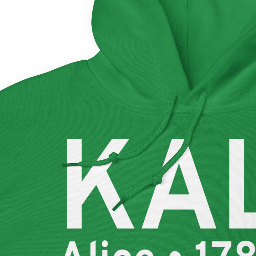Alice International Airport (KALI) ICAO Hoodie Sweatshirt 