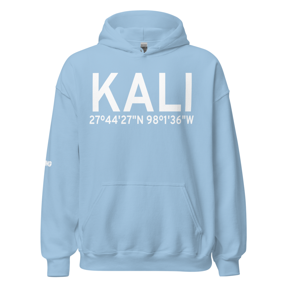 Alice International Airport (KALI) ICAO Hoodie Sweatshirt 