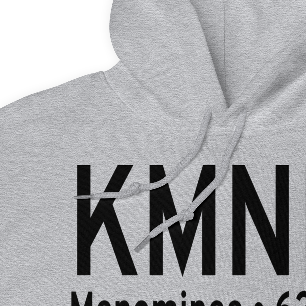 Menominee Regional Airport (KMNM) ICAO Hoodie Sweatshirt 
