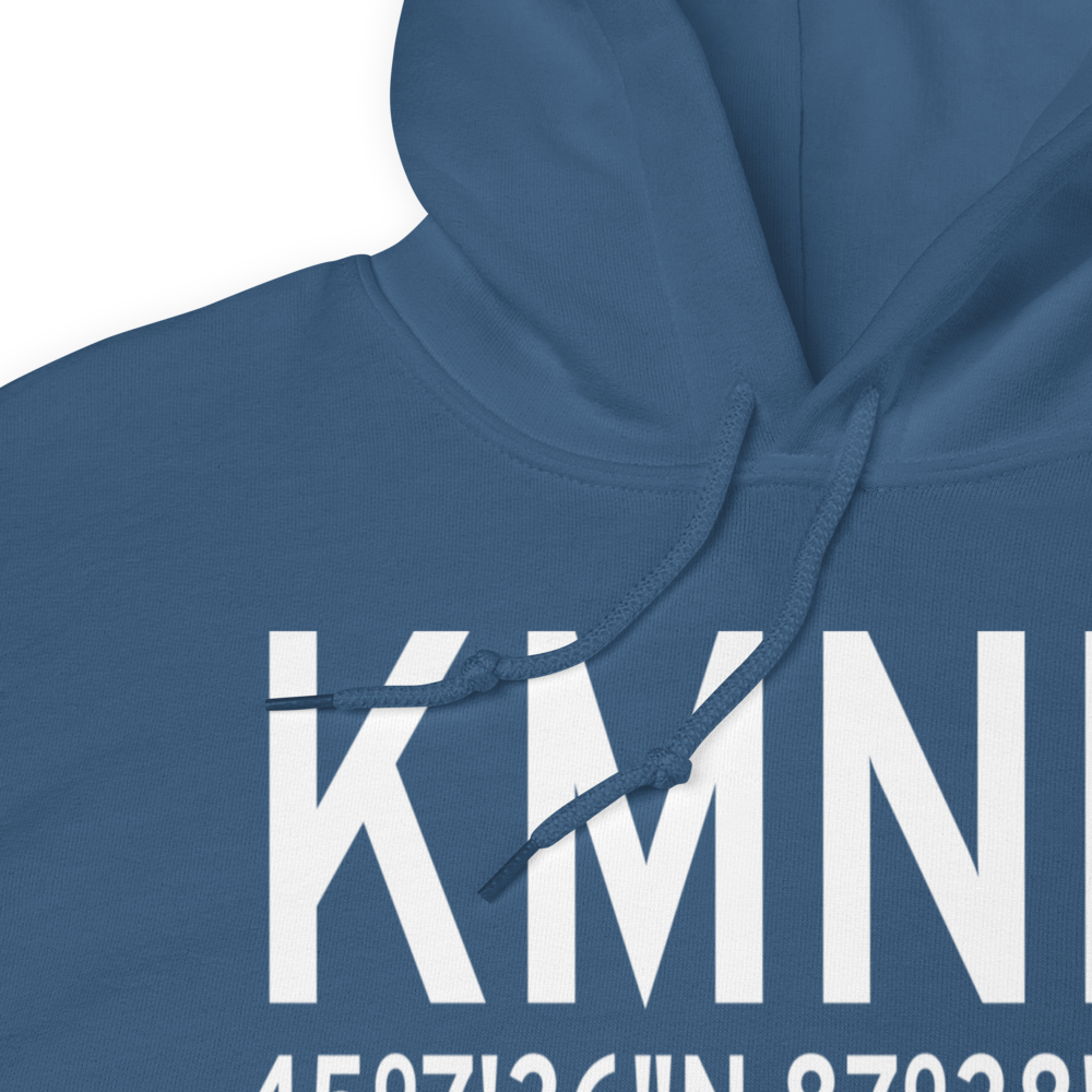 Menominee Regional Airport (KMNM) ICAO Hoodie Sweatshirt 