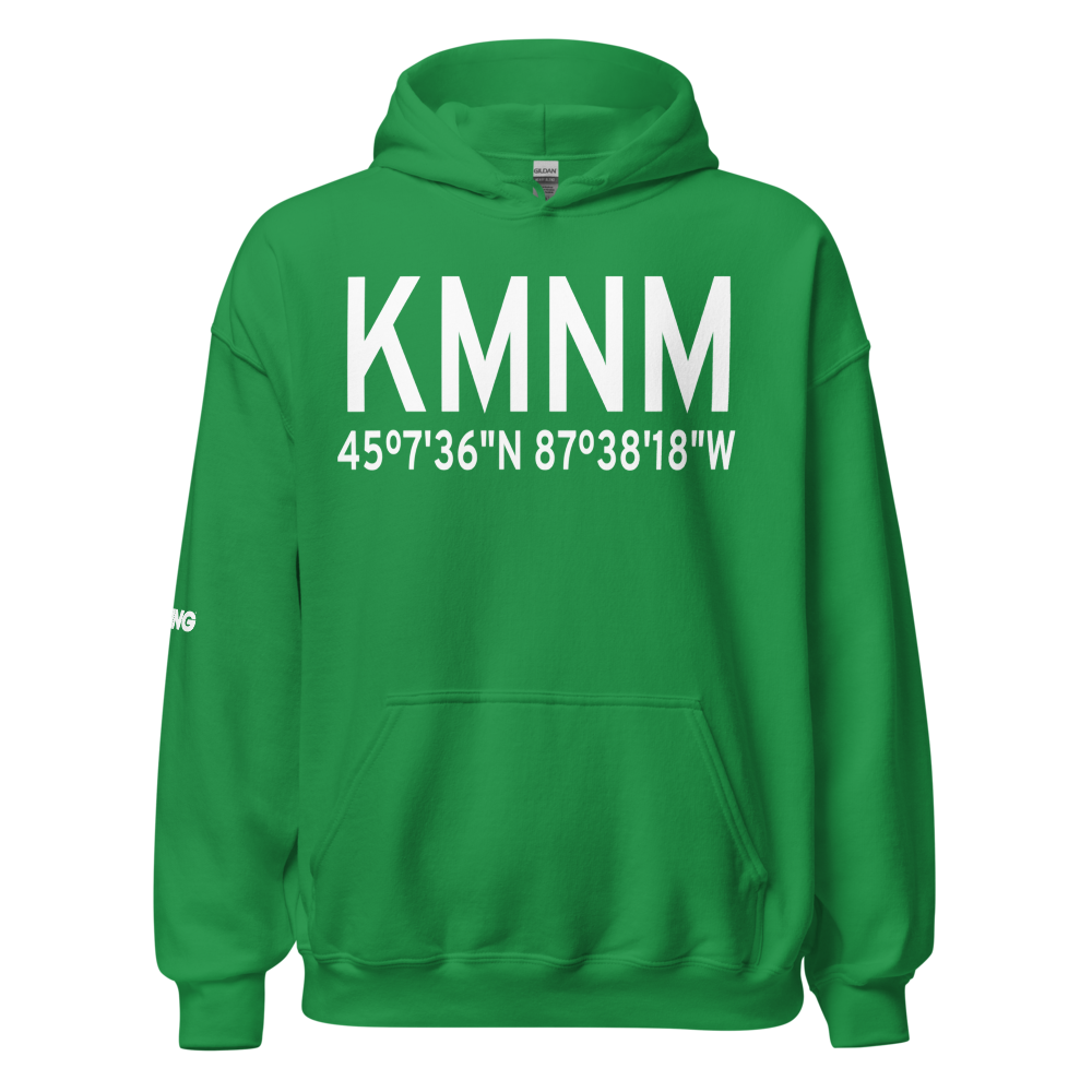 Menominee Regional Airport (KMNM) ICAO Hoodie Sweatshirt 
