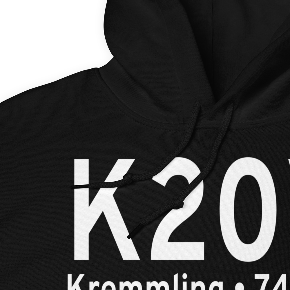 Mc Elroy Airfield (K20V) ICAO Hoodie Sweatshirt 