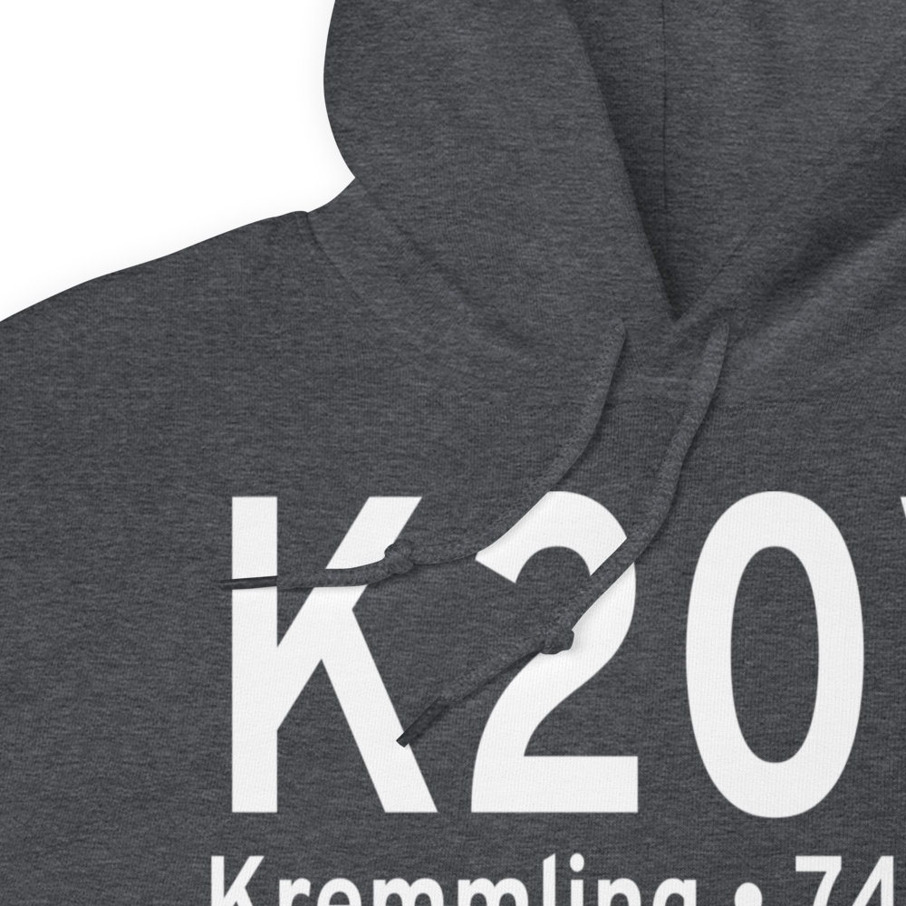 Mc Elroy Airfield (K20V) ICAO Hoodie Sweatshirt 