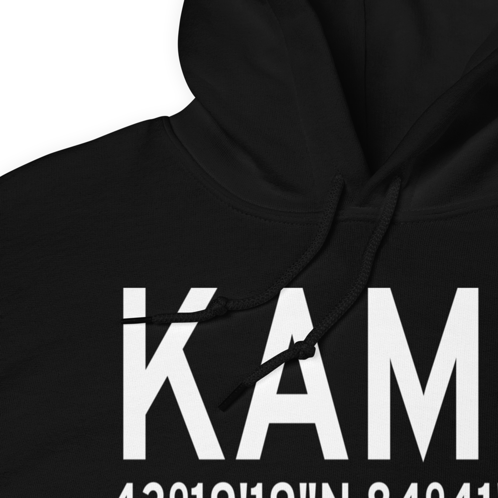 Gratiot Community Airport (KAMN) ICAO Hoodie Sweatshirt 