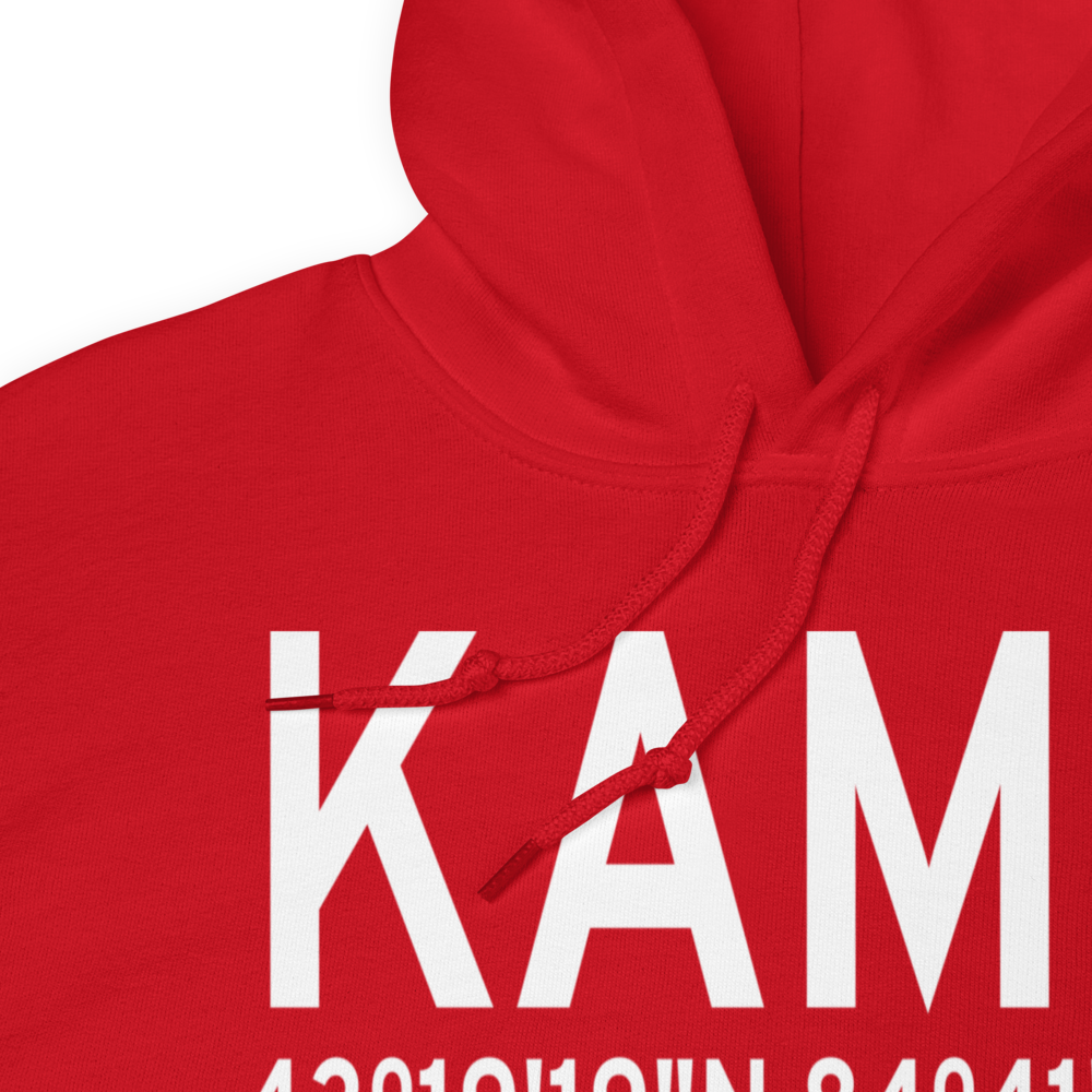 Gratiot Community Airport (KAMN) ICAO Hoodie Sweatshirt 