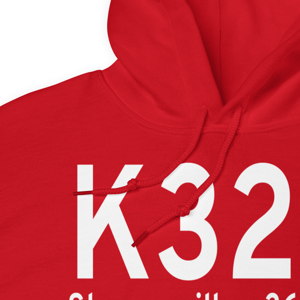 Stevensville Airport (K32S) ICAO Hoodie Sweatshirt 