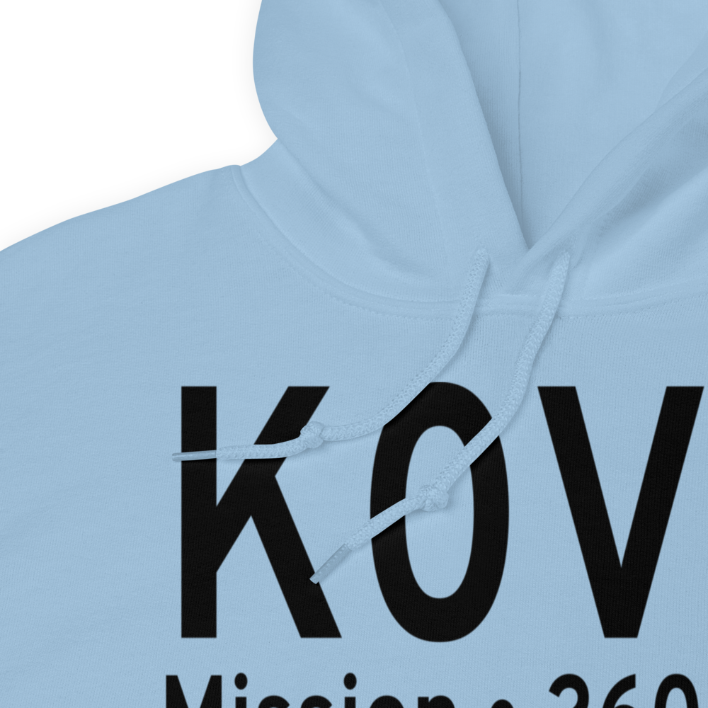 Mission Sioux Airport (K0V6) ICAO Hoodie Sweatshirt 