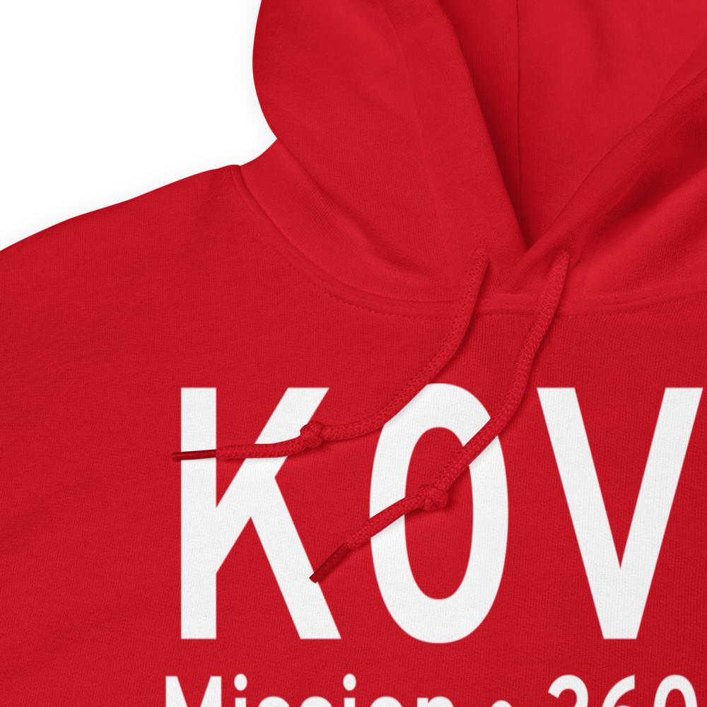 Mission Sioux Airport (K0V6) ICAO Hoodie Sweatshirt 