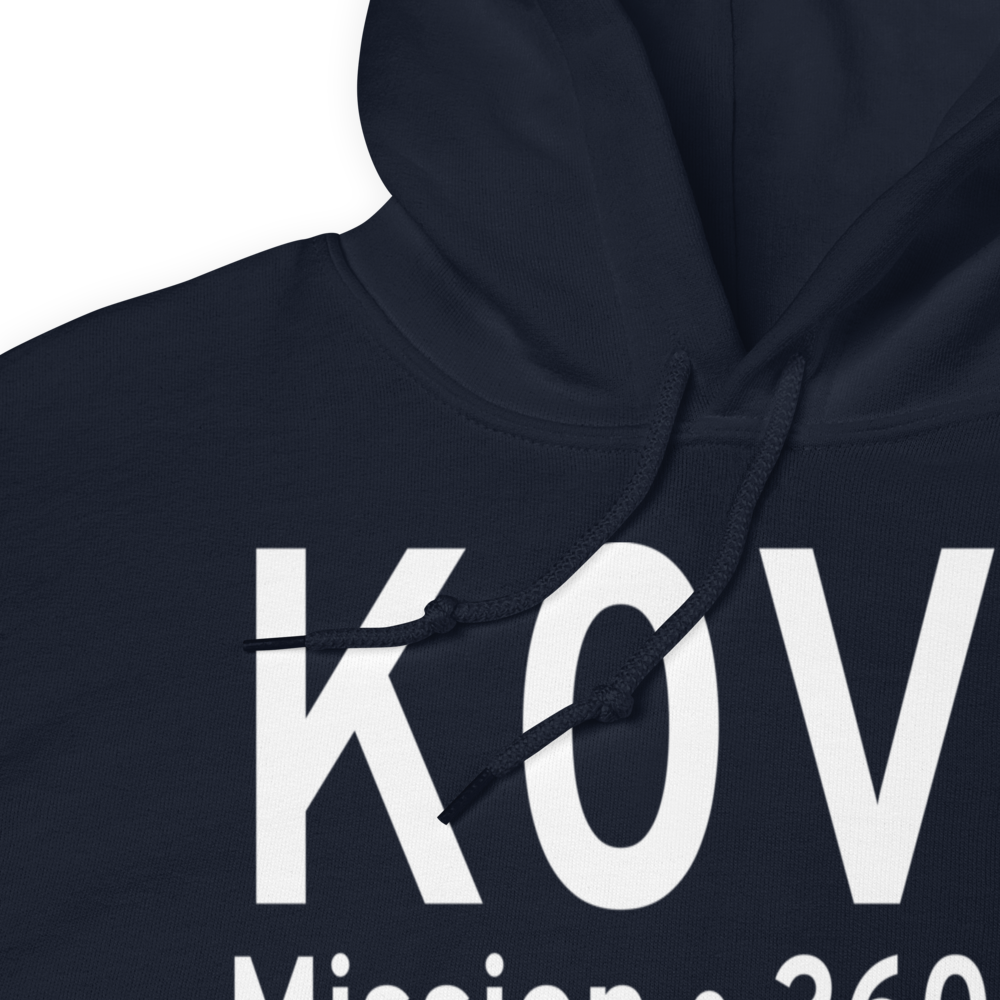 Mission Sioux Airport (K0V6) ICAO Hoodie Sweatshirt 