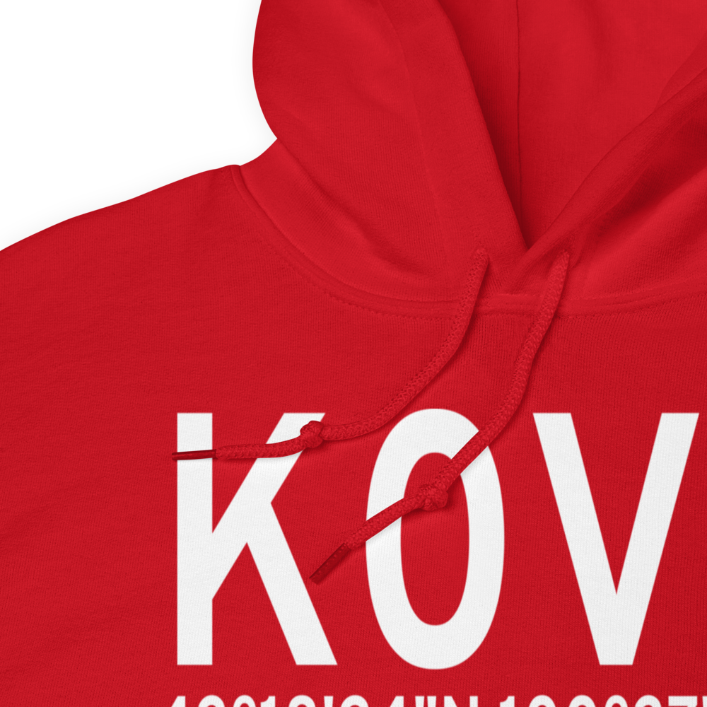 Mission Sioux Airport (K0V6) ICAO Hoodie Sweatshirt 