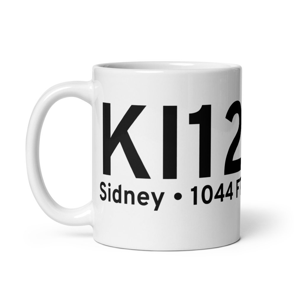 Sidney Municipal Airport (KI12) ICAO Mug 