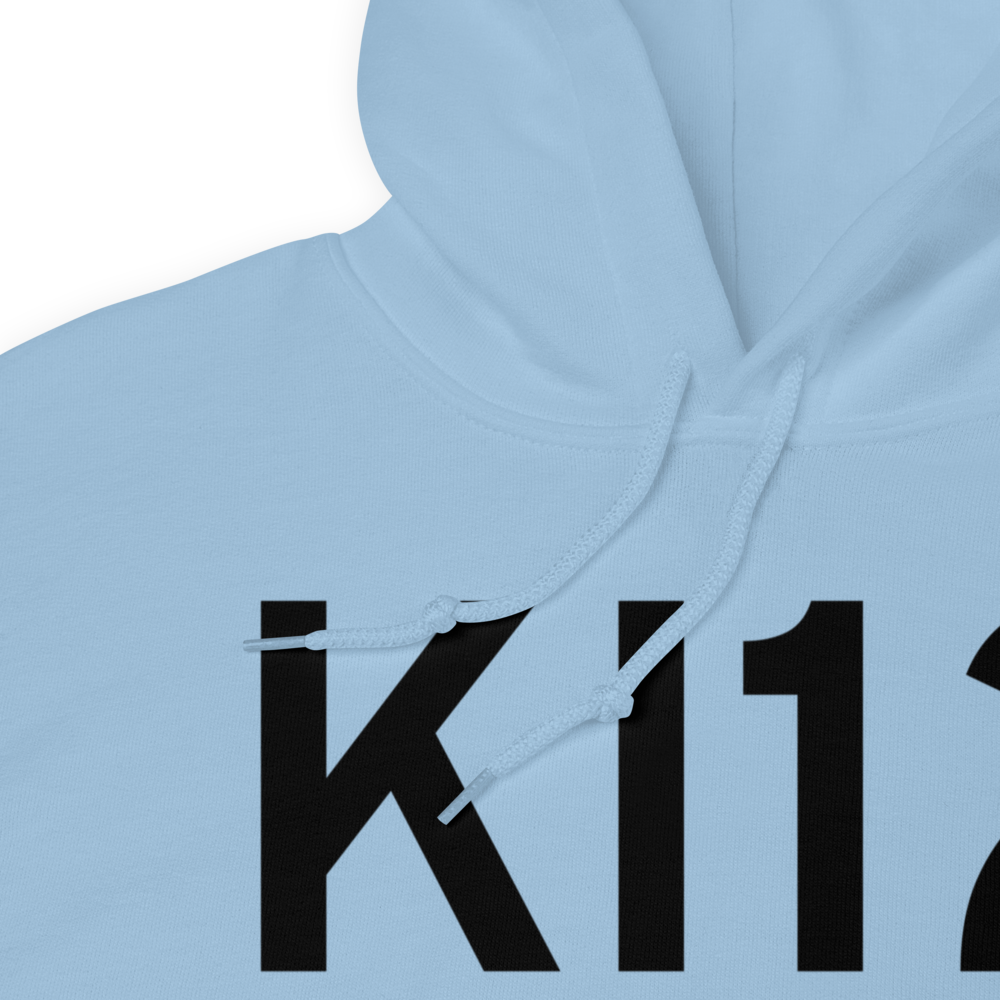 Sidney Municipal Airport (KI12) ICAO Hoodie Sweatshirt 