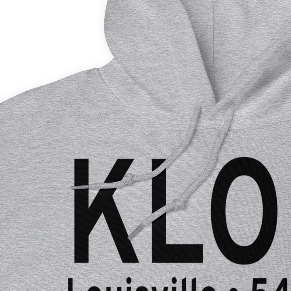 Bowman Field (KLOU) ICAO Hoodie Sweatshirt 