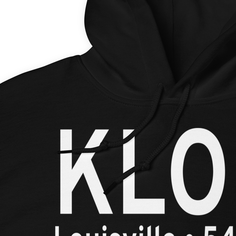 Bowman Field (KLOU) ICAO Hoodie Sweatshirt 