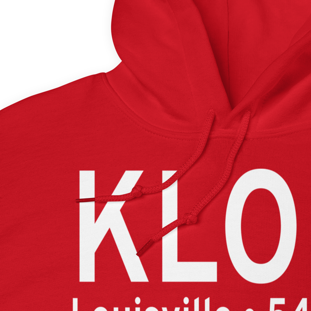 Bowman Field (KLOU) ICAO Hoodie Sweatshirt 