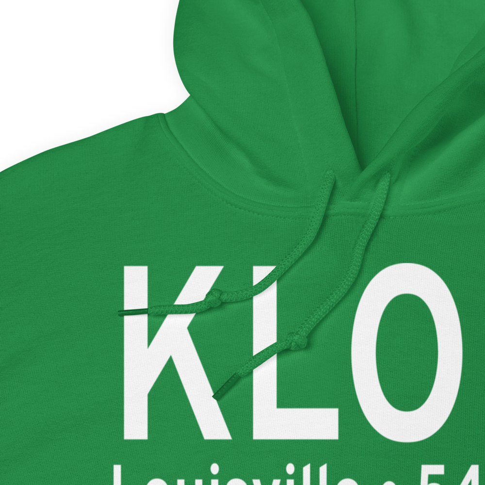 Bowman Field (KLOU) ICAO Hoodie Sweatshirt 