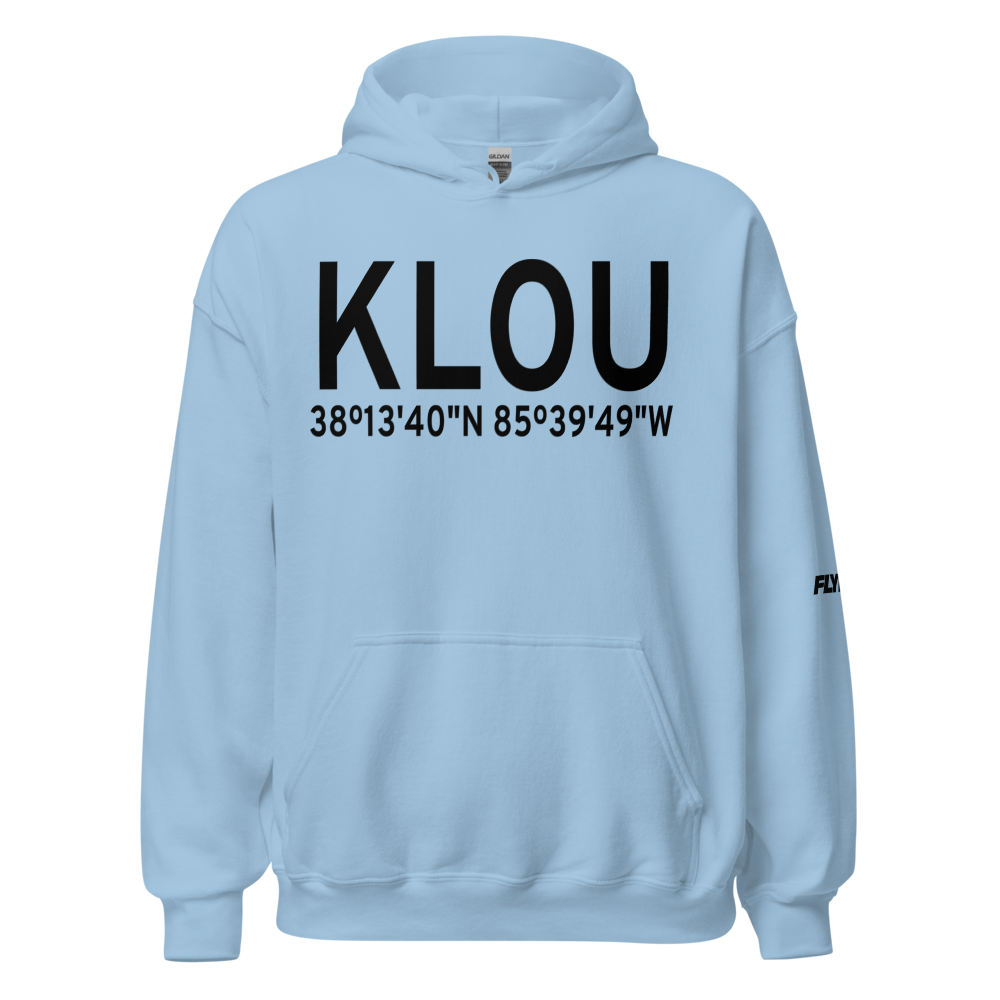 Bowman Field (KLOU) ICAO Hoodie Sweatshirt 