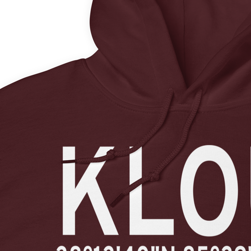 Bowman Field (KLOU) ICAO Hoodie Sweatshirt 
