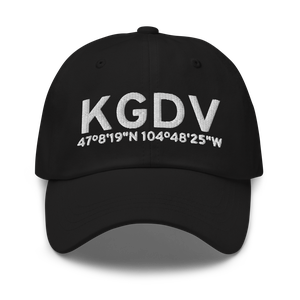 Dawson Community Airport (KGDV) ICAO Hat