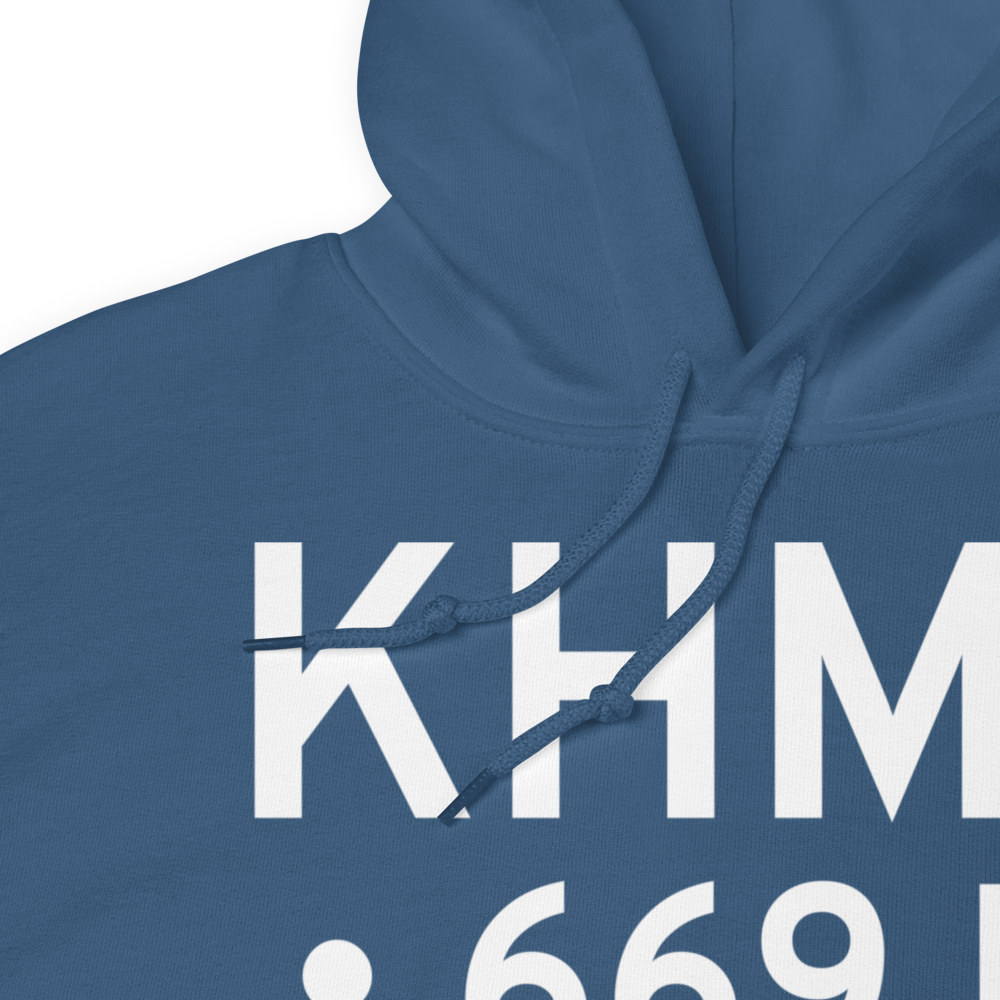 Homer Airport (KHMJ) ICAO Hoodie Sweatshirt 