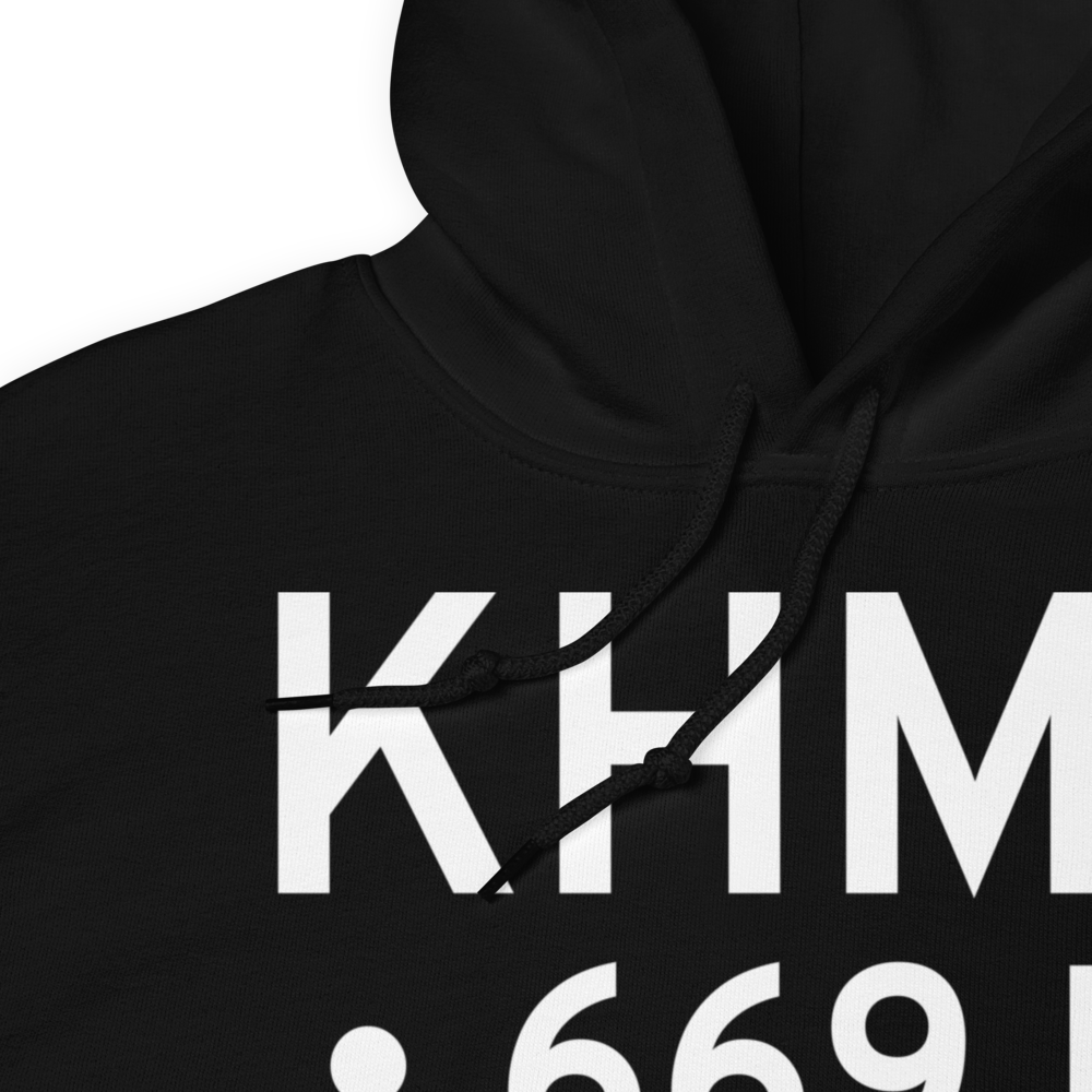 Homer Airport (KHMJ) ICAO Hoodie Sweatshirt 
