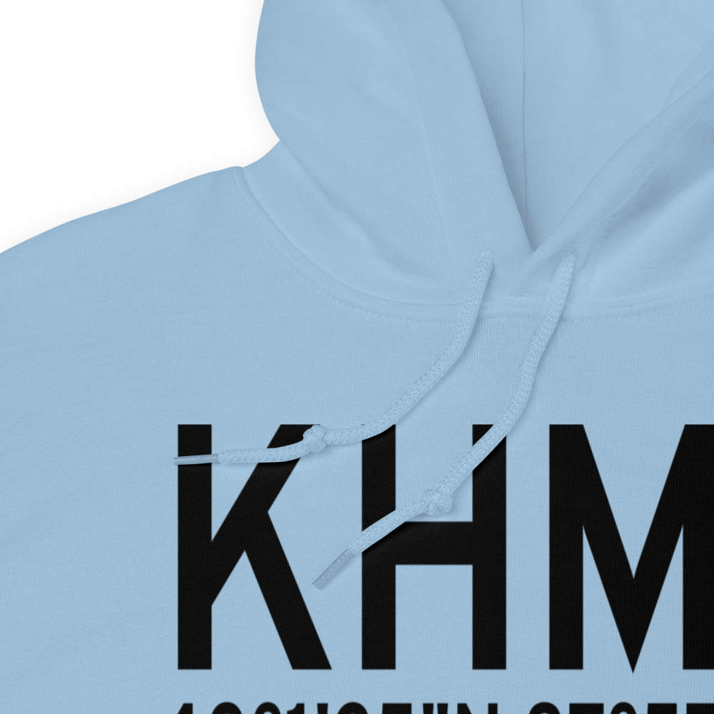 Homer Airport (KHMJ) ICAO Hoodie Sweatshirt 